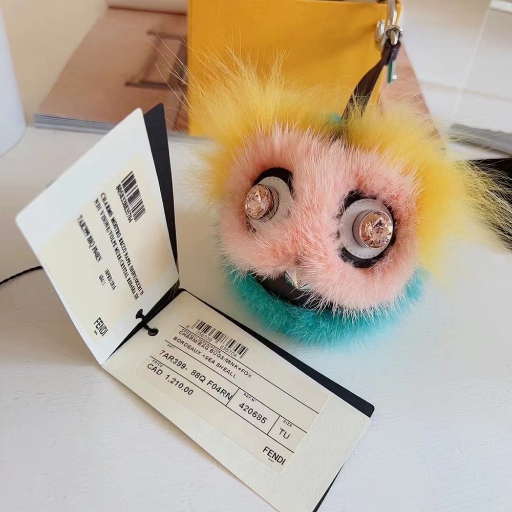 Fendi Dazzling Bag Bug Charm